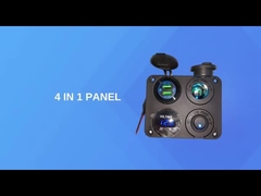 4 in 1 Şarj Soketi Panel Özel Kontrol