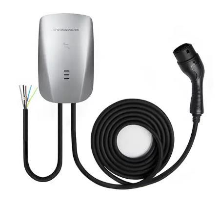 32A Elektrikli Araç Duvar EV Şarj Cihazları Tip 2 Soketli Seviye 2 250V