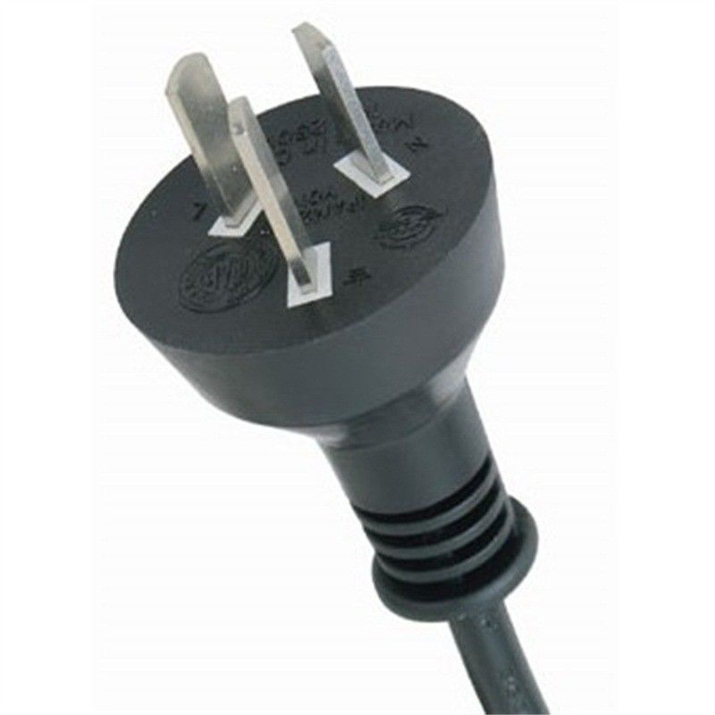 OEM Avustralya AC Güç Kabloları PVC Yalıtımlı 0.75mm SAA Uzatma Kablosu