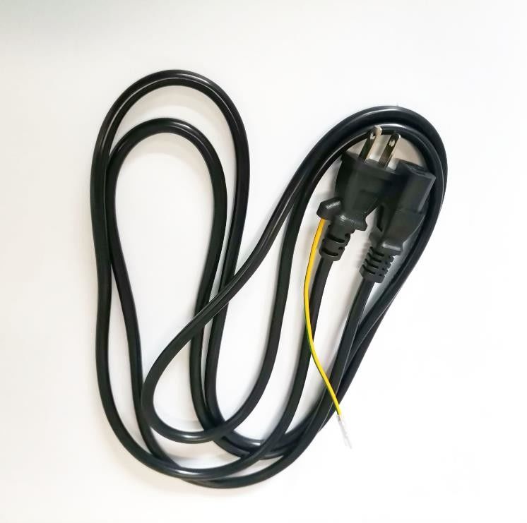 6ft Uluslararası Güç Kabloları 125V 2 Pimli Japon Güç Kabloları