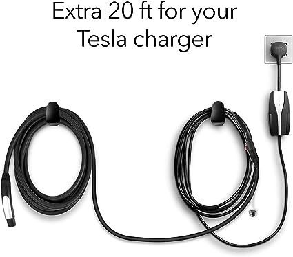 240V EV Şarj Cihazı Uzatma Kablosu Kablosu PVC Uzun Ekstra 20 Feet Ekleyin