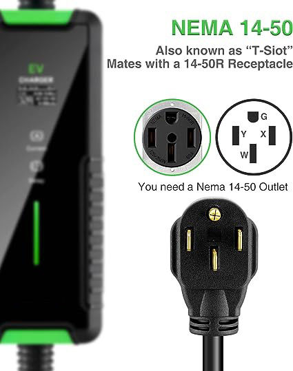 3.5KW 7KW EV şarj cihazı Duvar Kutusu Taşınabilir Seviye 1 EV şarj cihazı 32 Amp Duvar Montu