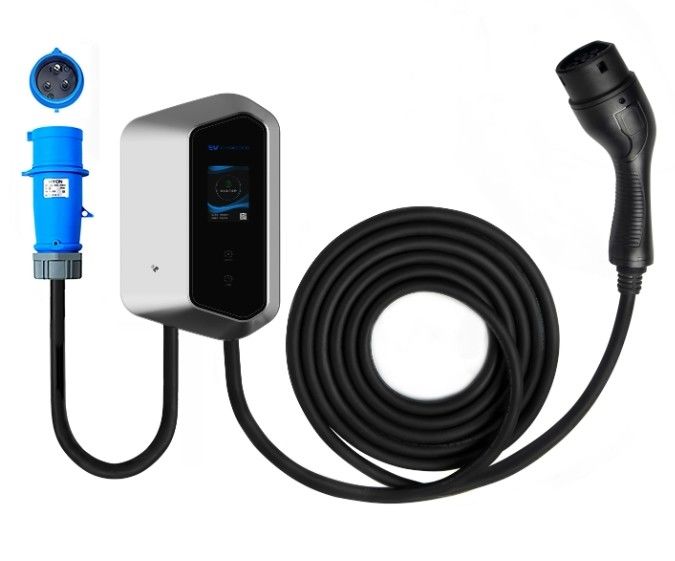 Tip 2 AC 16A 32A Hızlı şarj elektrikli araba istasyonu 250-480v