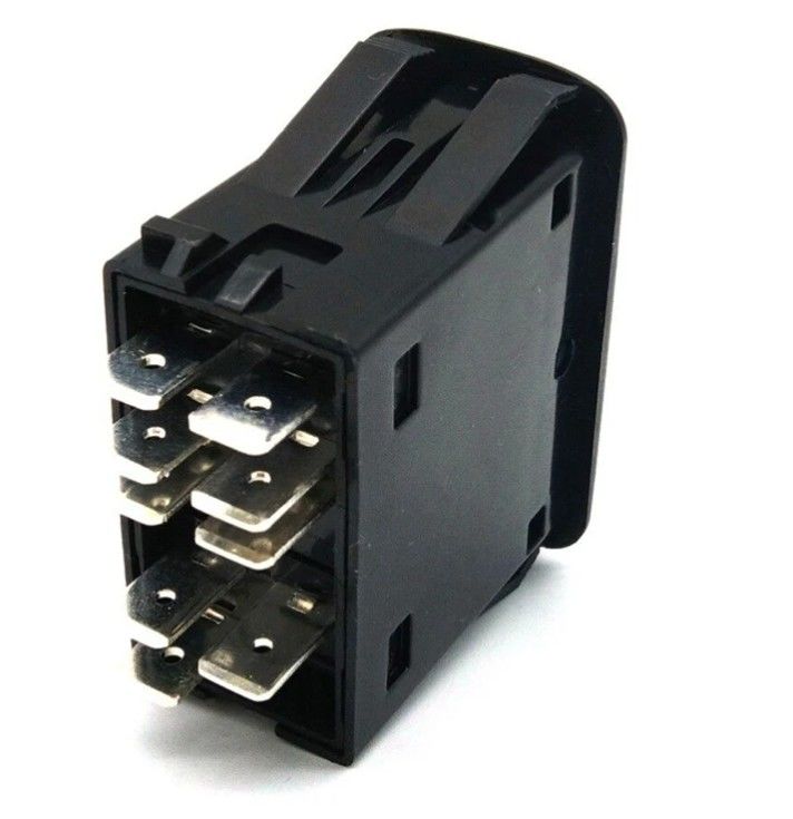 Özel Mini Rocker Switch 12v Icon In Out 9 Pin On Off On L Serisi