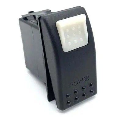 Dc 24v 10a 20a Güvenlik Rocker Değiştirici Araba Tekne Deniz Değiştirici Yazdırma Lazer 12v