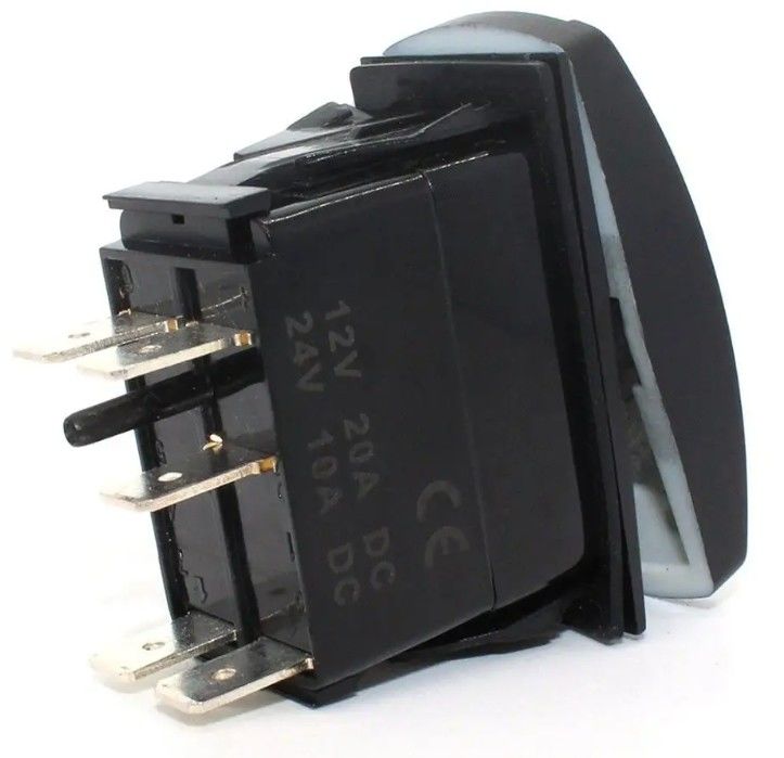 Dc 24v 10a 20a Güvenlik Rocker Değiştirici Araba Tekne Deniz Değiştirici Yazdırma Lazer 12v