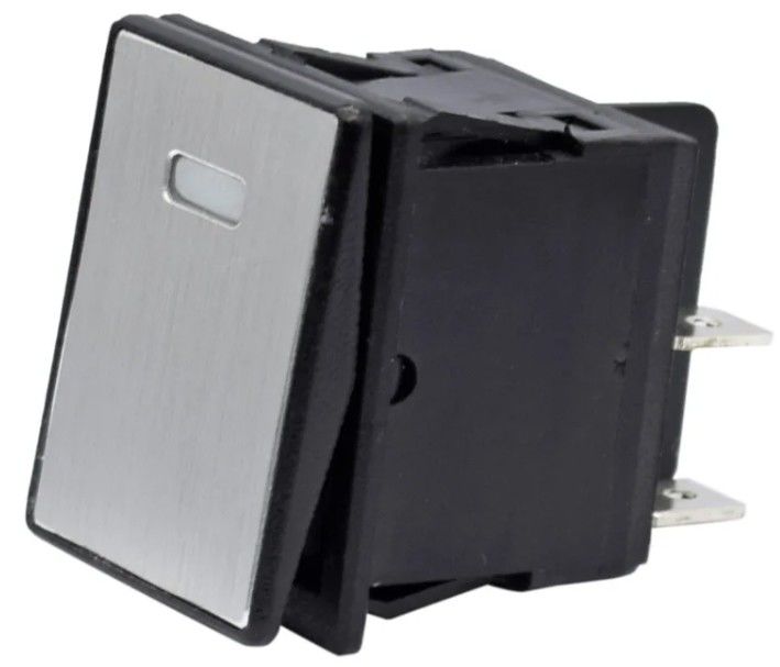 DC 12V 20A Dökme Düğmesi LED Metal Panel Alüminyum 4PIN ON OFF Rocker Anahtar Araç Tekne RV için