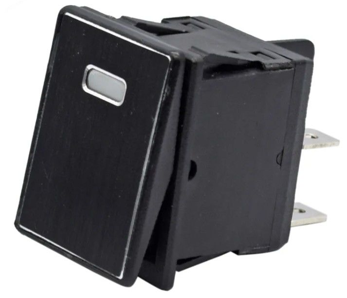 DC 12V 20A Dökme Düğmesi LED Metal Panel Alüminyum 4PIN ON OFF Rocker Anahtar Araç Tekne RV için