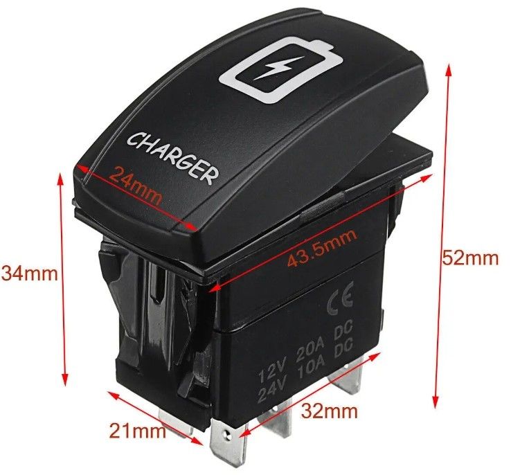 12V 24V OEM Özel Simbolik Denizli LED Su geçirmez 24 Volt Deniz 4 Pin 5Pin Onoffon Rocker Değiştiricisi