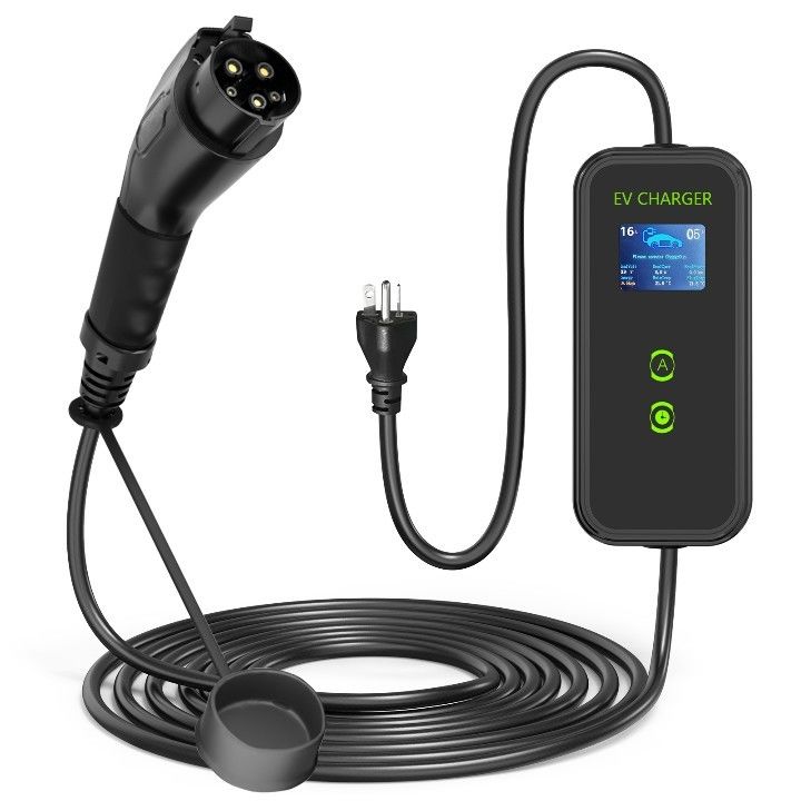 Type1 SAE J1772 16A 32A 40A UL&CE&FCC&ROHS Sertifikasıyla Taşınabilir Ev Şarj Aracı