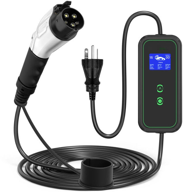 Type1 SAE J1772 16A 32A 40A UL&CE&FCC&ROHS Sertifikasıyla Taşınabilir Ev Şarj Aracı