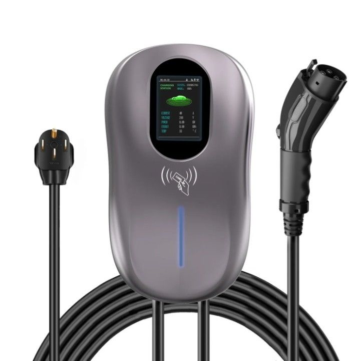 J1772 Duvar EV şarj cihazı 11kW Wallbox Elektrikli araba şarj cihazı Tip 1