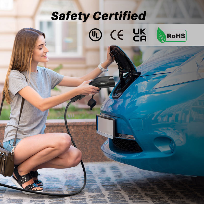 Tip 1 J1772 Ev Kullanımı Ticari Kullanım 32A EV şarj cihazı 7KW Seviye 2 Şarj cihazı EVSE Wallbox Station Şarj cihazı EV şarj cihazı