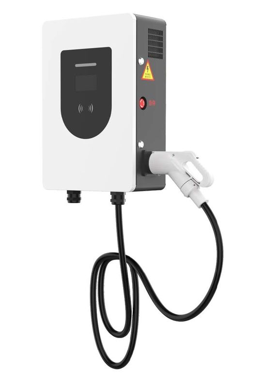 Hızlı 4.3 Inch LCD Mobil DC EV Şarj İstasyonu40KW Duvar Montajlı DC Şarj Aygıtı