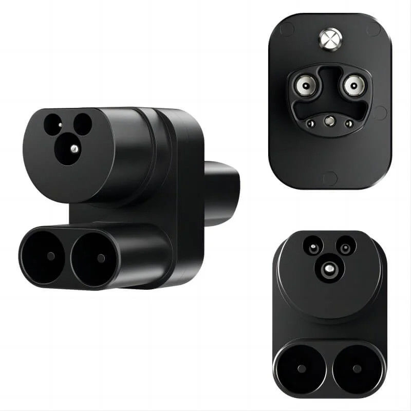 CCS2 Tesla Adaptörü için Tesla, Araba Şarj Aracı EV Şarj Aracı Tesla CCS Combo 2 Adaptörü