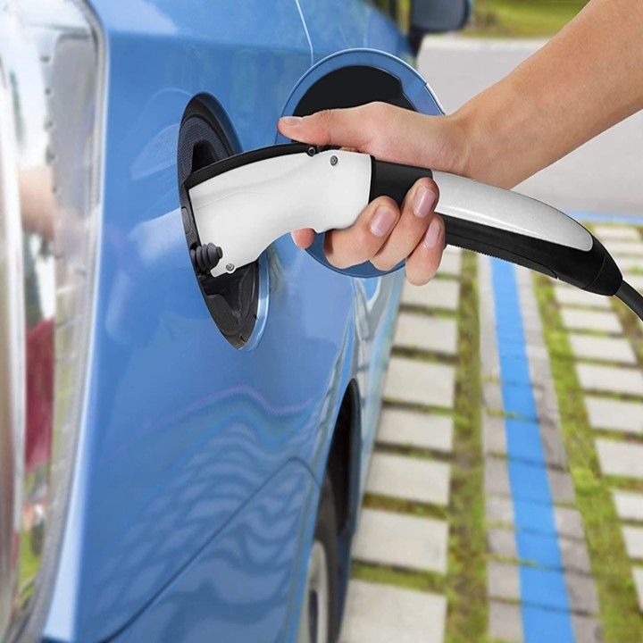 40a EV şarj cihazı AC EV şarj istasyonu için Tesla To Type 1 adaptör bağlantısı