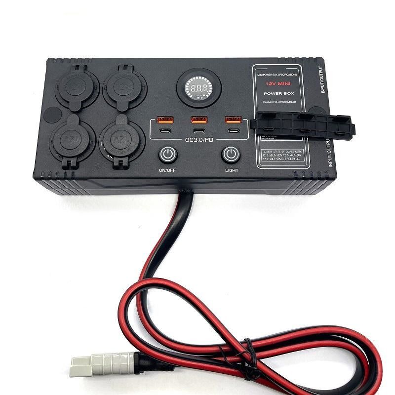 Portatif USB QC3.0 PD Değiştirme Kontrolü DC DC Şarj cihazı Mini Güç Kutusu Kontrol Kutusu ile