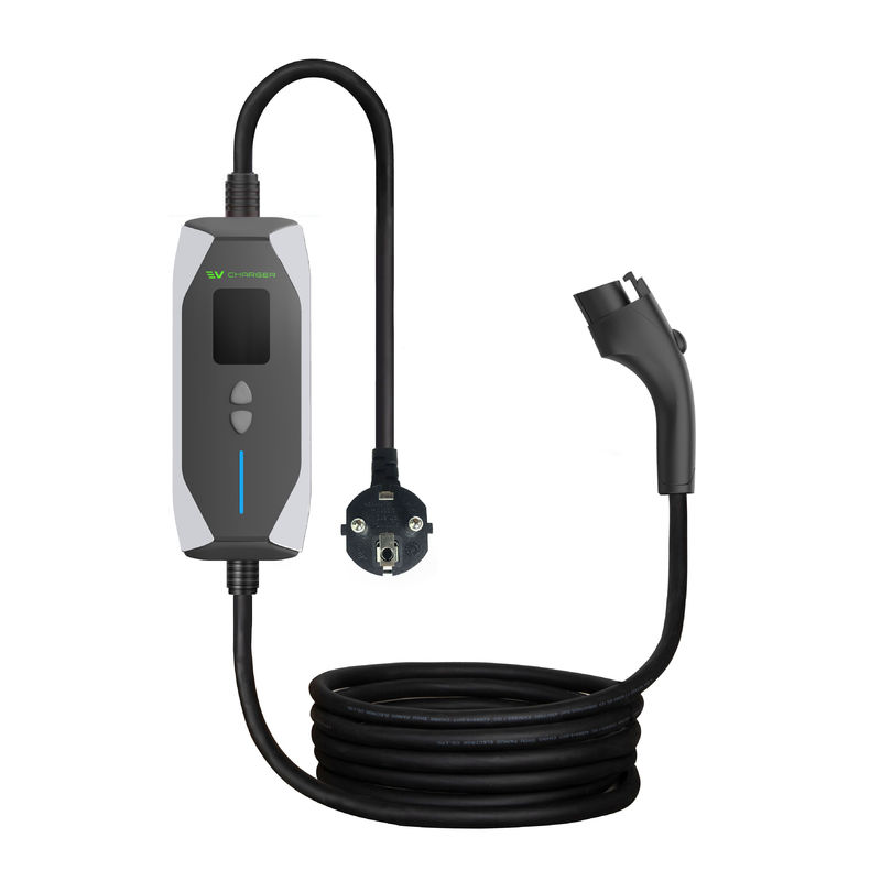 16A 3.5kw Ev Tipi 1 Taşınabilir EV Şarj cihazları J1772 Elektrikli Araba Şarj Kablosu