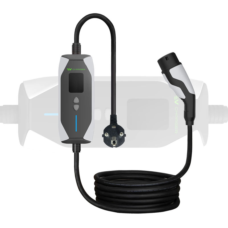 16A 3.5KW 32A 7KW taşınabilir EV 240V TYPE 2 Ev taşınabilir Seviye 2 EV Şarj Araçları için EV