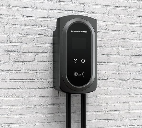 Tesla NACS 7KW 11KW 22KW Wallbox Ac Elektrikli Araba Şarj cihazı Ev Şarj cihazı Tesla için Saf Tip2