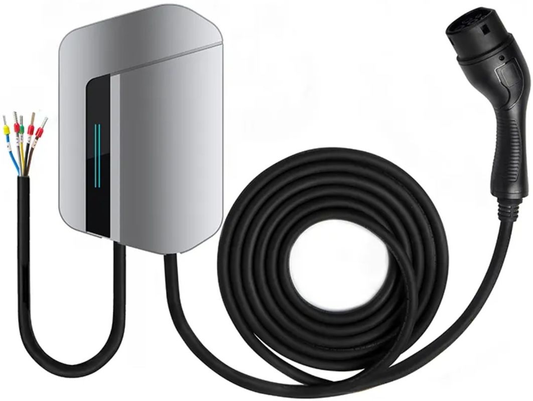 GBT 16A 1Fase EVSE Wallbox EV şarj cihazı 11KW Elektrikli araba şarj cihazı AC Şarj cihazı EV şarj cihazı yığını