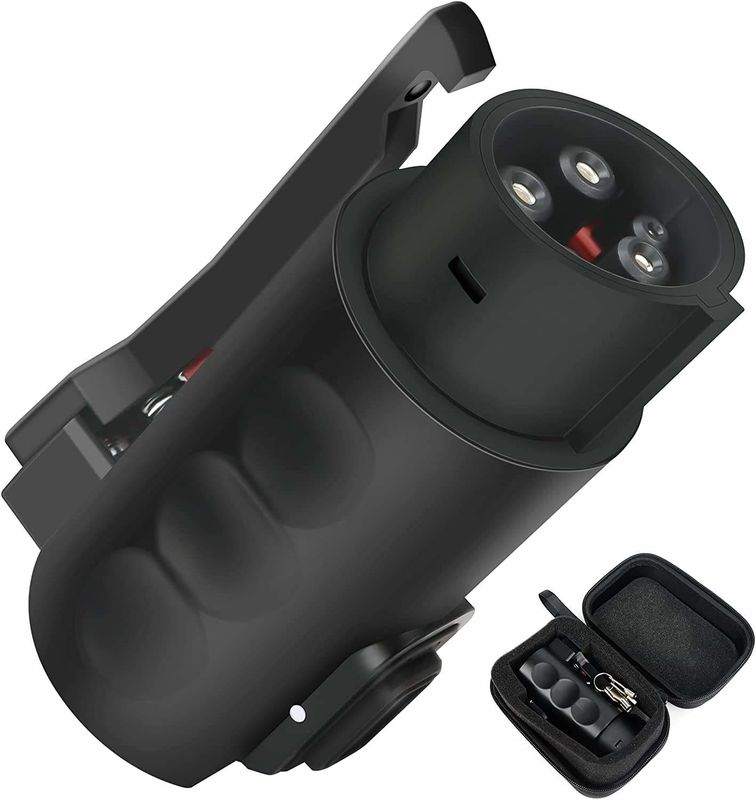 80A 240v Ac Tesla Şarj Ayarı Bağlantısı Ev Adaptör Şarj Ayarı Tesla To J1772 Adaptörü Tesla için