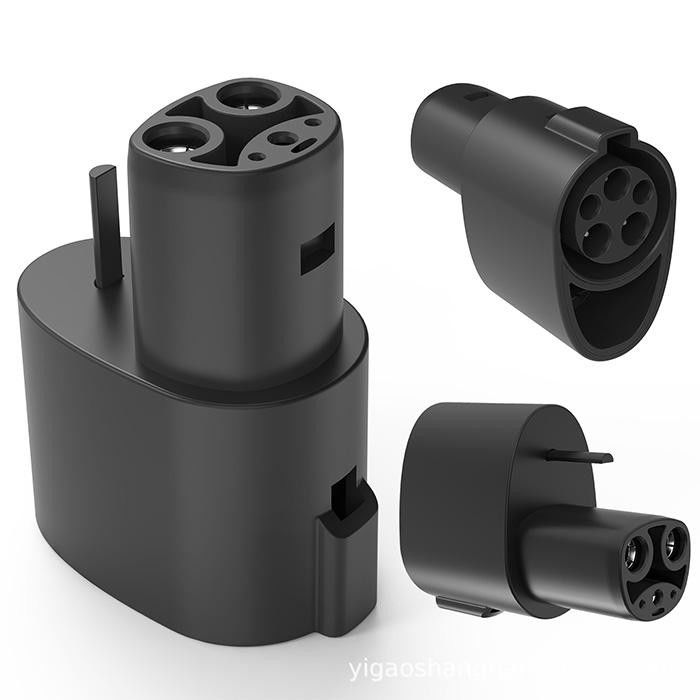 Tesla'ya 80A Type1 Ucuz Fiyat EV Şarj Plug Bağlayıcısı j1772 Kilit için soket