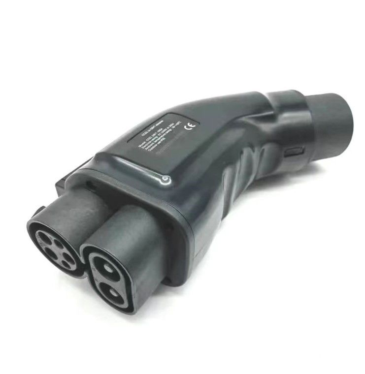 DC Şarj EV Adaptörü CCS1 GBT konektörüne Ev Hızlı Şarj Plug 200a Dc Combo Adaptörü
